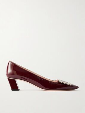 Roger Vivier Belle Vivier 45 patent-leather pumps